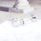 Boucles d'oreilles Boucles d’oreilles solitaires en or blanc 18 carats, diamants 0,24 ct 58 Facettes 2B-Q