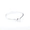 Bague 50 Bague solitaire en or blanc 18 carats avec diamant de 0,12 ct 58 Facettes 2B-TT