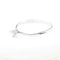 Bague 50 Bague solitaire en or blanc 18 carats avec diamant de 0,12 ct 58 Facettes 2B-TT