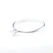 Bague 50 Bague solitaire en or blanc 18 carats avec diamant de 0,12 ct 58 Facettes 2B-TT