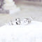Boucles d'oreilles Boucles d’oreilles en or blanc 18k avec diamants, 0,04 ct 58 Facettes 2B-AA