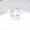Boucles d'oreilles Boucles d’oreilles solitaires en or blanc 18k, diamants, 0,30 ct 58 Facettes 2B-E