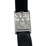 Montre Cartier - Montre Tank Basculante 58 Facettes Montre Cartier