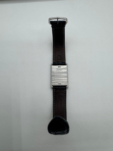 Montre Cartier - Montre Tank Basculante 58 Facettes Montre Cartier