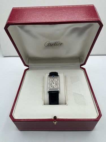 Montre Cartier - Montre Tank Basculante 58 Facettes Montre Cartier