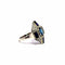 Bague 54 Bague Art déco en platine, saphirs naturels et diamants 58 Facettes 50553