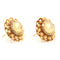 Boucles d'oreilles Zeeuwse Knop - Boucles d'oreilles puces en or jaune 14 carats 58 Facettes 47CB5852467147E5B53B3FB6406A0D1F