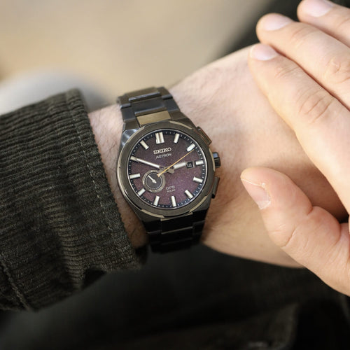 Montre Seiko Astron - Montre GPS solaire de 42 mm, édition limitée à 1 500 exemplaires, novembre 2025, full set 58 Facettes FB11183
