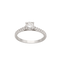 Bague Solitaire en platine avec diamant brillant naturel de 0,49 carat 58 Facettes FB10311