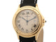 Montre Cartier - Montre Cougar à quartz en or jaune 18k, 33 mm, bracelet en cuir 58 Facettes 277686