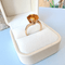Bague 58.5 Bague solitaire en or jaune 18 carats avec citrine 58 Facettes 408