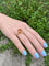 Bague 58.5 Bague solitaire en or jaune 18 carats avec citrine 58 Facettes 408