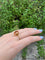 Bague 58.5 Bague solitaire en or jaune 18 carats avec citrine 58 Facettes 408