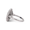 Bague 53 Bague Art déco pompadour en platine, saphir naturel et diamants taille rose, vers 1920 58 Facettes RI-1098