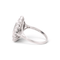 Bague 53 Bague Art déco pompadour en platine, saphir naturel et diamants taille rose, vers 1920 58 Facettes RI-1098