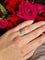 Bague 54.5 Bague dôme Pompon en or jaune 18 carats pavée de diamants 58 Facettes Bague dome fleur