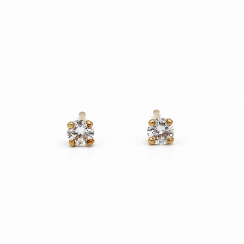 Boucles d'oreilles Boucles d’oreilles en or jaune 750‰ et diamants 58 Facettes 260280R