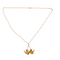 Collier Collier pendentif ancien en or 18k avec deux hirondelles et perles naturelles, vers 1900 58 Facettes NE-1012