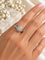 Bague 53 Bague d’inspiration vintage en or blanc 18k et diamants 58 Facettes 50556