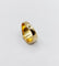 Bague 46.5 Chevalière ancienne en or 18k avec blason, couronne de marquis et sceau 58 Facettes A08054