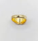 Bague 46.5 Chevalière ancienne en or 18k avec blason, couronne de marquis et sceau 58 Facettes A08054