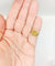 Bague 46.5 Chevalière ancienne en or 18k avec blason, couronne de marquis et sceau 58 Facettes A08054