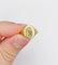 Bague 48 Chevalière antique en or 18k avec armoiries françaises et couronne de comte 58 Facettes A08055