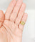 Bague 48 Chevalière antique en or 18k avec armoiries françaises et couronne de comte 58 Facettes A08055