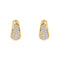 Boucles d'oreilles Boucles d’oreilles créoles en or jaune 18k et diamants 58 Facettes 5482066CN