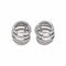 Bague bandeau en or jaune et blanc 18k, diamants 58 Facettes 5778615CN