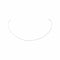 Collier Collier en maille oméga en or blanc 750 (18 carats) 58 Facettes 5780674CN