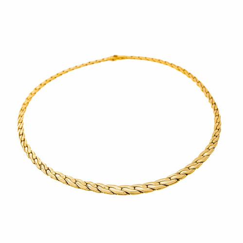 Collier Mauboussin - Collier en or jaune, maille anglaise 58 Facettes 5800711CN
