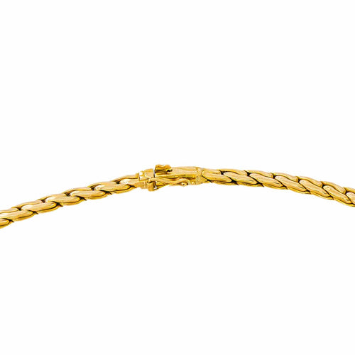 Collier Mauboussin - Collier en or jaune, maille anglaise 58 Facettes 5800711CN