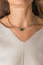 Collier Collier en or blanc 18k, émeraude et diamants 58 Facettes 5868203CN