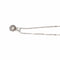 Collier Collier en or blanc 18k avec diamant taille brillant 58 Facettes 5973939CN