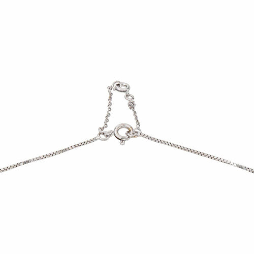 Collier Collier en or blanc 18k avec diamant taille brillant 58 Facettes 5973939CN