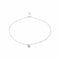Collier Collier en or blanc 18k avec diamant taille brillant 58 Facettes 5973939CN