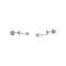 Boucles d'oreilles Boucles d’oreilles en or blanc 18 carats avec diamants 58 Facettes 5973938CN