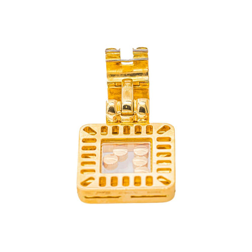 Pendentif Chopard - Pendentif Happy Diamonds en or jaune 18k avec diamants 58 Facettes 6008973CN