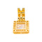 Pendentif Chopard - Pendentif Happy Diamonds en or jaune 18k avec diamants 58 Facettes 6008973CN
