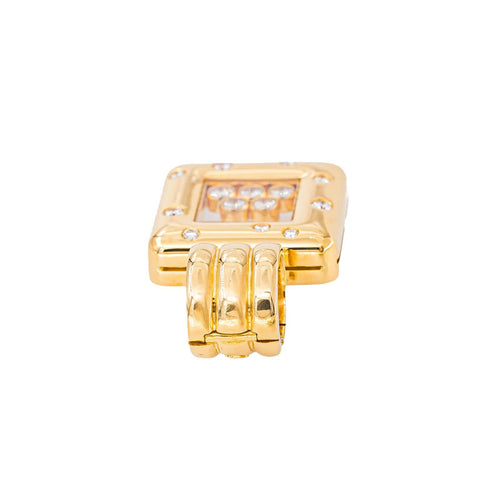 Pendentif Chopard - Pendentif Happy Diamonds en or jaune 18k avec diamants 58 Facettes 6008973CN