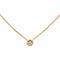 Collier Collier maille forçat en or jaune 18k avec diamant 58 Facettes 6072394CN