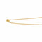 Collier Collier maille forçat en or jaune 18k avec diamant 58 Facettes 6072394CN