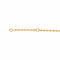 Collier Collier maille forçat en or jaune 18k avec diamant 58 Facettes 6072394CN