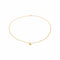 Collier Collier maille forçat en or jaune 18k avec diamant 58 Facettes 6072394CN