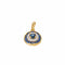Pendentif Pendentif en or jaune et or blanc 18k serti de saphirs 58 Facettes 6052386CN