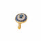 Pendentif Pendentif en or jaune et or blanc 18k serti de saphirs 58 Facettes 6052386CN