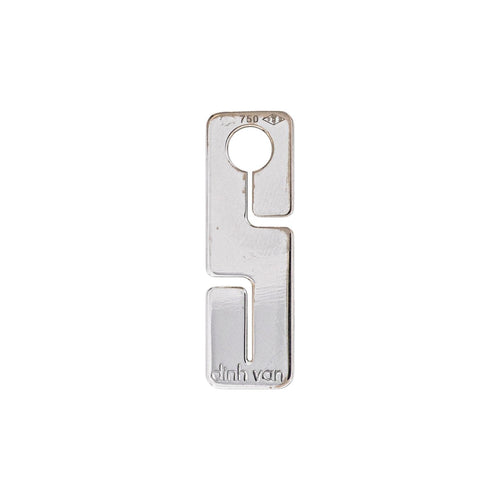 Pendentif Dinh Van - Pendentif Seventies en or blanc 58 Facettes 6104449CN