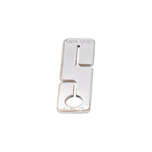 Pendentif Dinh Van - Pendentif Seventies en or blanc 58 Facettes 6104449CN
