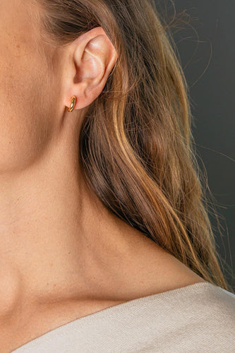 Boucles d'oreilles Créoles en or jaune 18 carats 58 Facettes 5980915CN